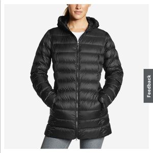 Eddie Bauer long down parka